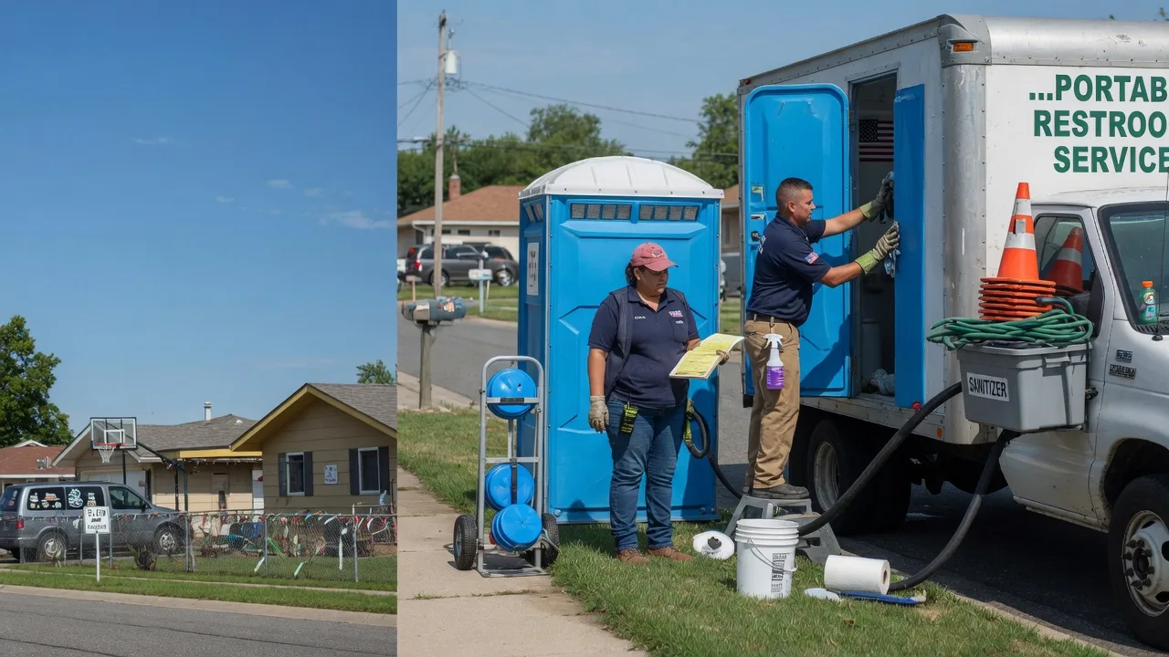 Portable Toilet Rental in Chicago Heights, IL near me